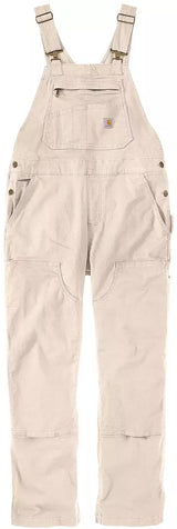 Carhartt Women's Canvas Overalls Natural 106001X