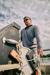 Carhartt Men’s Force Sun Defender Long Sleeve Shirt Steel 106164