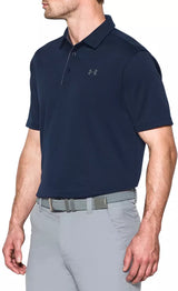 Under Armour Men's Tech Golf Polo Midnight Navy 1290140-410