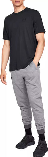 Under Armour Men's Sportstyle Left Chest Graphic T-Shirt Charcoal Medium Heather 1326799