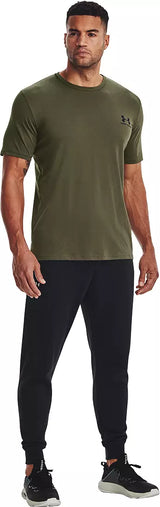 Under Armour Men's Sportstyle Left Chest Graphic T-Shirt Marine OD Green/Black 1326799