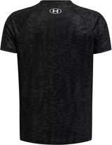 Under Armour Boys' Tech Logo Print Short Sleeve T-Shirt Black/Black/White 1363278