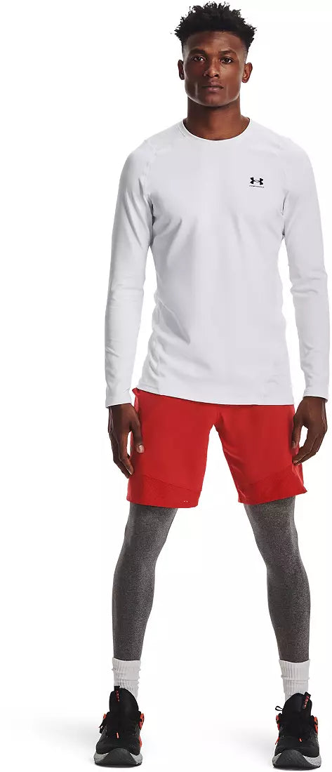 Under Armour Men's ColdGear® Armour Fitted Crew White/Black 1366068