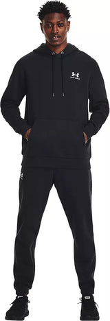 Under Armour Men's Icon Fleece Hoodie Black/White 1373880
