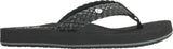 Cobian Women’s Braided Bounce Flip Flops Black BRB10-001