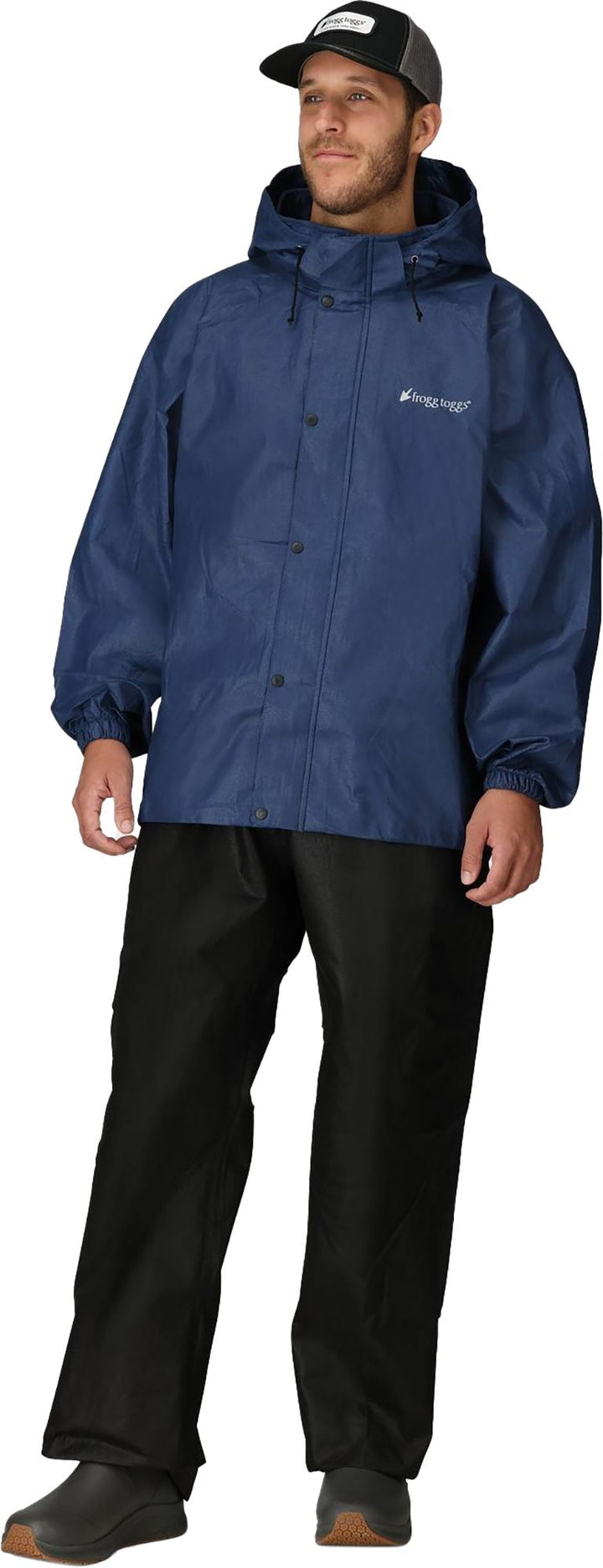 Frogg Toggs All Sport Rain and Wind Suit Blue/Black AS1310-112