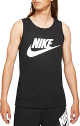 Nike Men’s Sportswear Icon Futura Tank Top Black/White AR4991