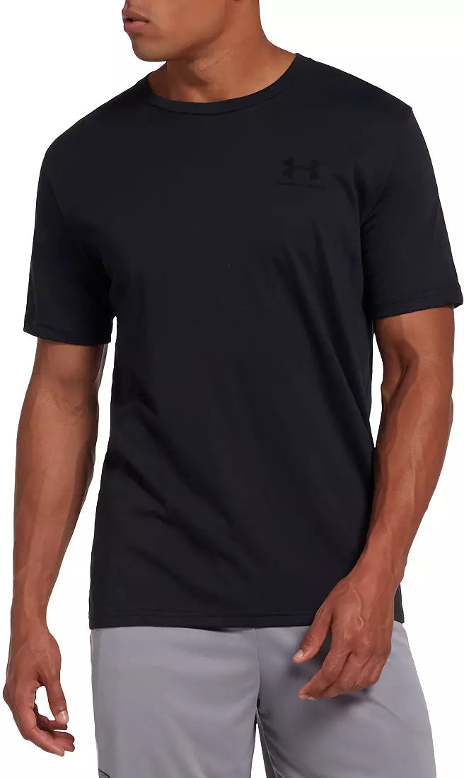 Under Armour Men's Sportstyle Left Chest Graphic T-Shirt Charcoal Medium Heather 1326799