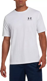Under Armour Men's Sportstyle Left Chest Graphic T-Shirt White/Black 1326799-100