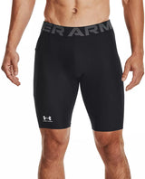 Under Armour Men's HeatGear Long Compression 9" Shorts Black 1361602
