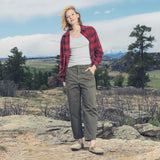 Alpine Design Women’s Peak Ribbed Tank Top Light Gray Heather ADW24103H