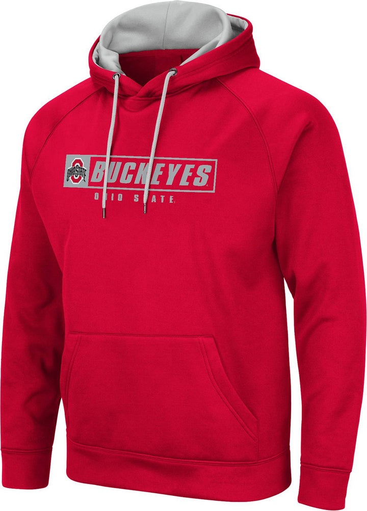 Colosseum Ohio State Buckeyes Red Hoodie Red - DKFH10143OHST