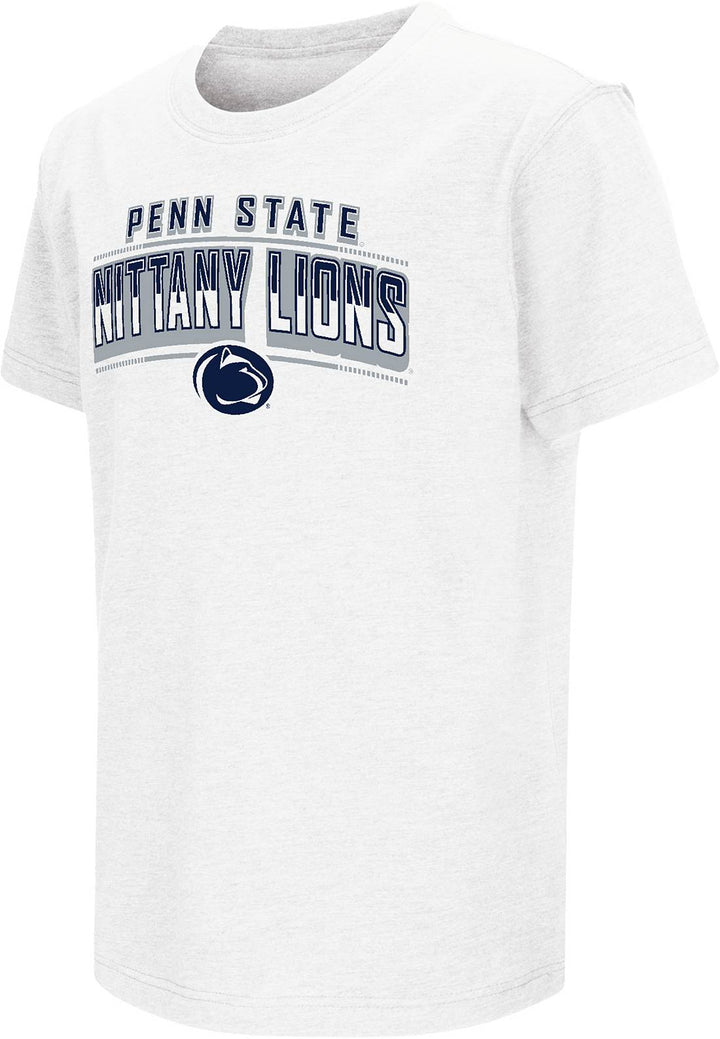 Colosseum Youth Penn State Nittany Lions White Promo T-Shirt White - DKTS40709APENST
