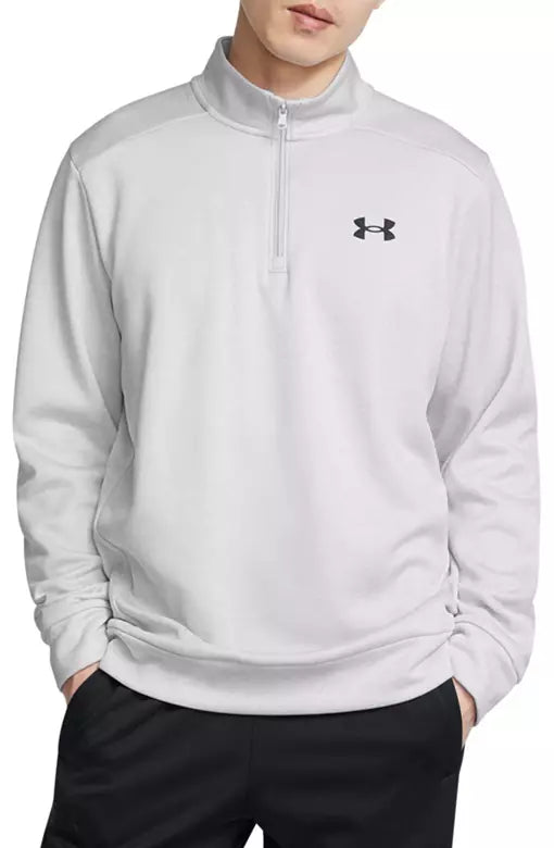Under Armour Armour Fleece Twist 1/4 Zip Halo Gray/Halo Gray/Black 1373359Z