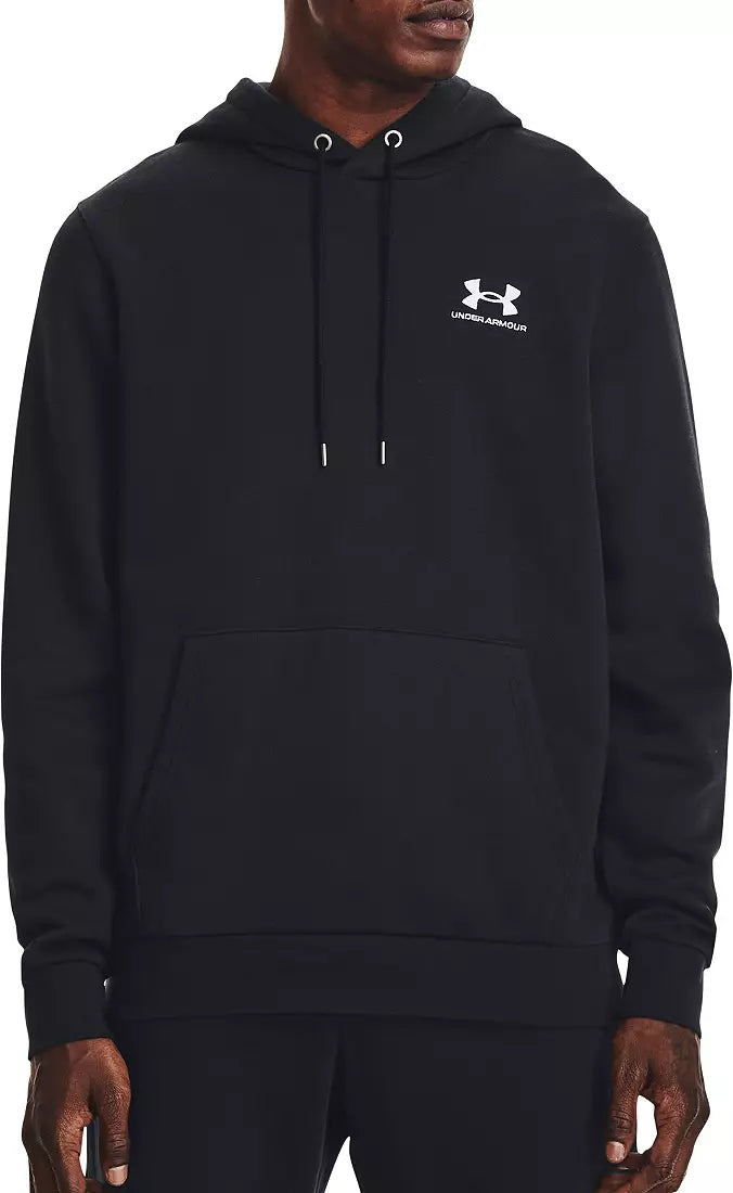 Under Armour Men's Icon Fleece Hoodie Black/White 1373880