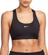 Nike Women's Swoosh Light Support Non-Padded Sports Bra Black DX6817