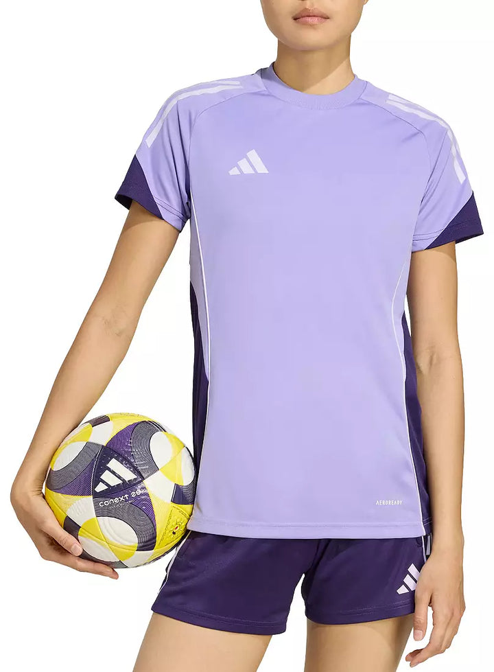 adidas Women's Tiro 25 Competition Training Jersey Purple S2506GHTT102W
