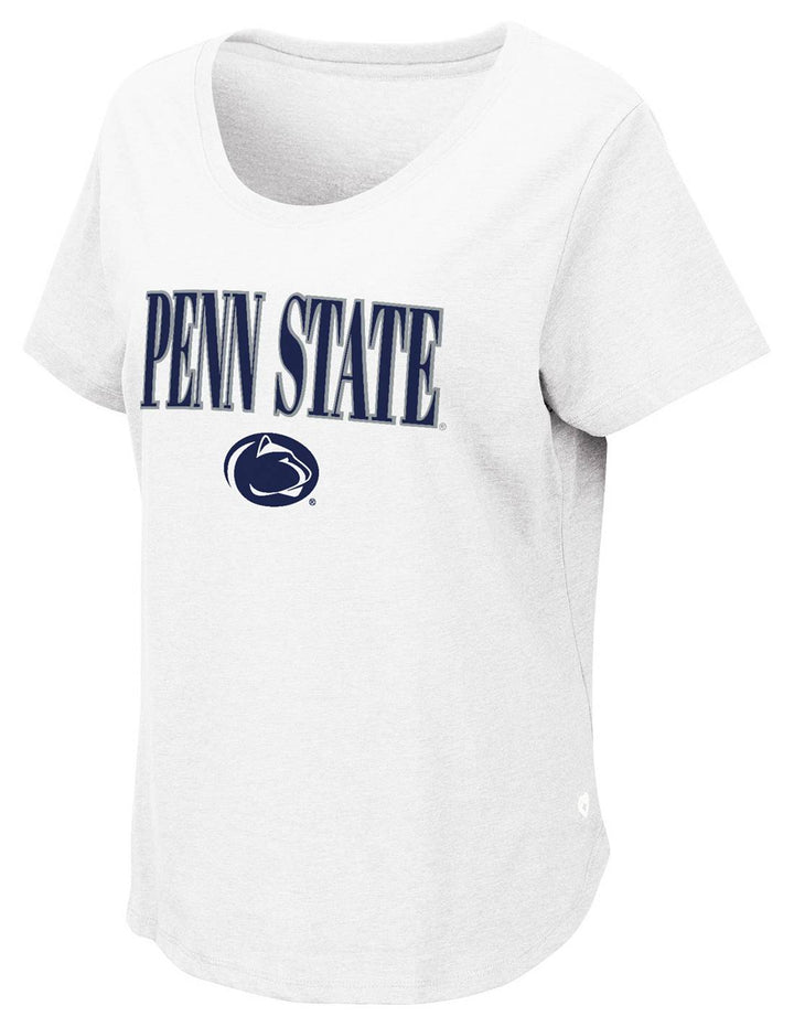 Colosseum Women’s Penn State Nittany Lions White T-Shirt White - DKTS330W0701PS