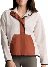 Free Fly Gridback Fleece Pullover Stone WGBFSP