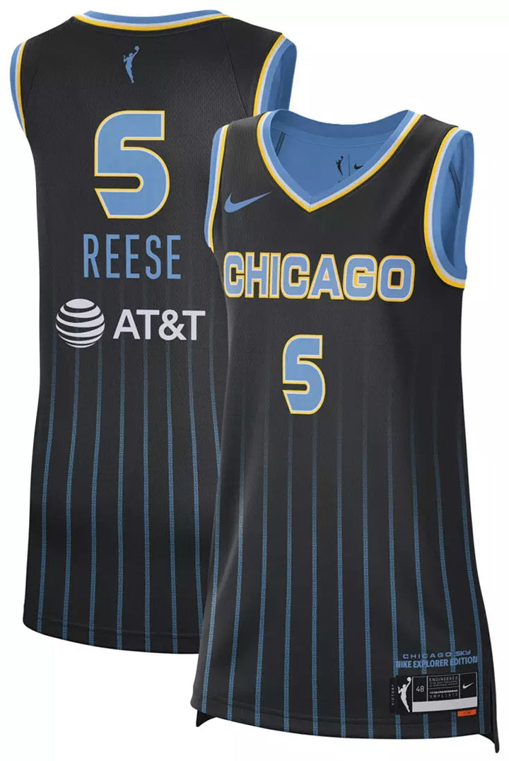 Nike Adult Chicago Sky Angel Reese Explorer Jersey Black - DC9567-016