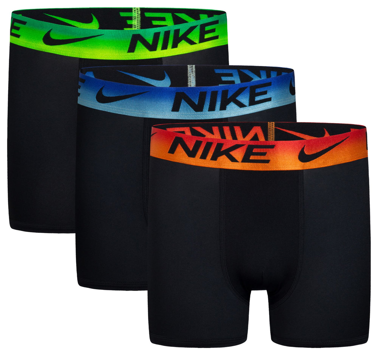 Nike Boys’ Ombre Boxer Briefs 3-Pack Game Royal 9N1122