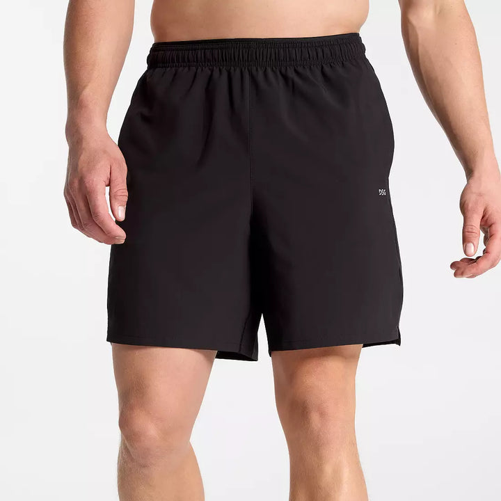 DSG Men’s 7" Stride Shorts Pure Black - DAM21202
