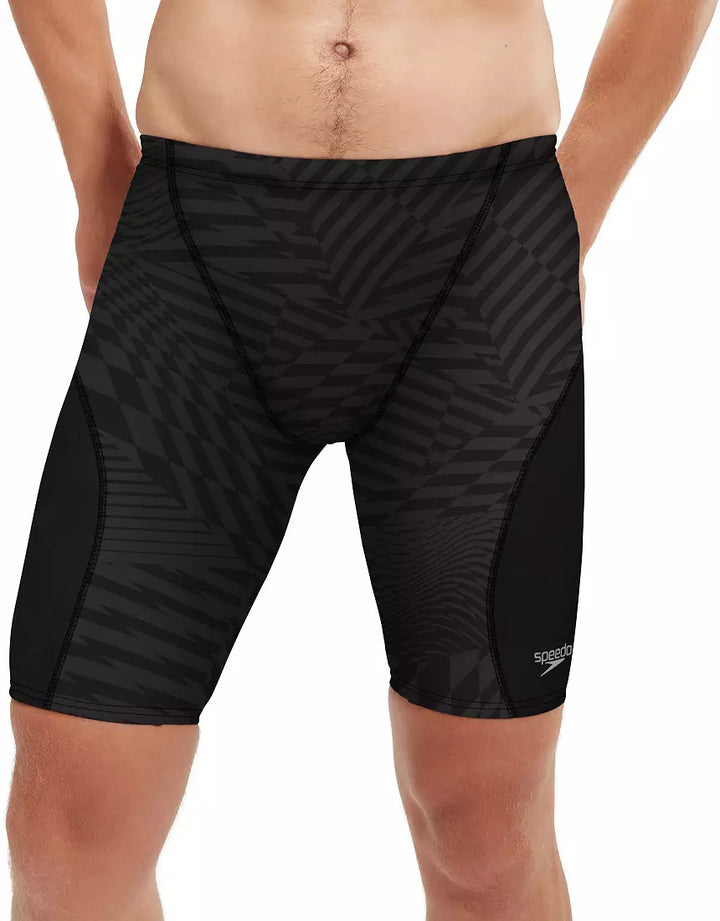 Speedo Men's Eco Printed Slice Jammer Deep Storm 8004122