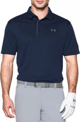 Under Armour Men's Tech Golf Polo Midnight Navy 1290140-410