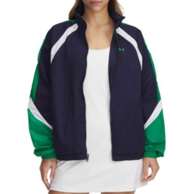 Under Armour Icon Crinkle Track Jacket Team Kelly Green - 6000278