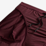 Nike Stride Dri-FIT 13cm Brief-Lined Running Shorts Burgundy Crush/Black - DM4755