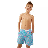 Chubbies Boys Classic Swim Trunks Domingo Flamingo 412241-01