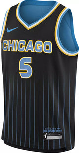 Nike Youth Chicago Sky Angel Reese Explorer Jersey Black - 2B7BWAP00SKYAR