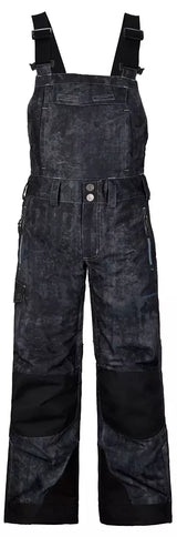 Obermeyer Boys Carver Snow Bibs Steel Frost 45031OB