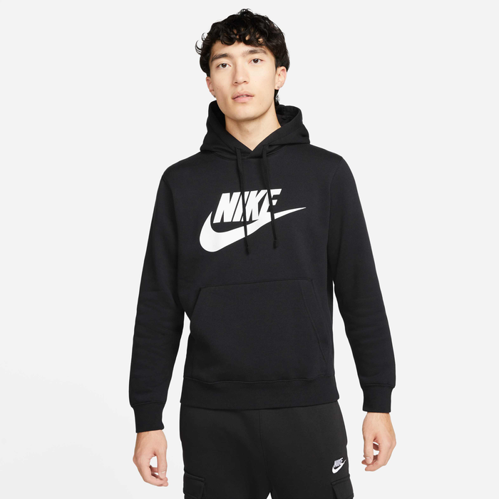 Nike Sportswear Club Fleece Men’s Graphic Pullover Hoodie Black BV2973-010