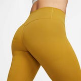 Nike Zenvy High-Waisted 7/8 Leggings Lemon Light Amber - DQ6015