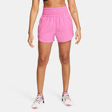 Nike One Women's Dri-FIT Ultra High-Waisted 3" Brief-Lined Shorts Playful Pink DX6642SP24