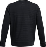 Under Armour Unstoppable Fleece Grid Crew - Men's Black/Black 1387904