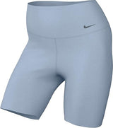 Nike Zenvy Gentle-Support High-Waisted 8" Biker Shorts Light Armory Blue DQ6003