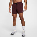 Nike Stride Dri-FIT 13cm Brief-Lined Running Shorts Burgundy Crush/Black - DM4755