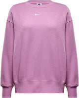 Nike Sportswear Phoenix Fleece Oversized Crewneck Sweatshirt Beyond Pink/Sail- DQ5733HO24
