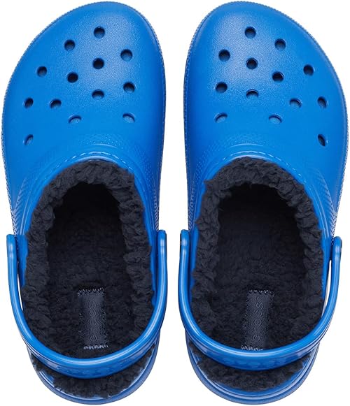 Crocs Kids Classic Lined Clog Blue Bolt CRS207010-4KZ