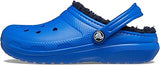 Crocs Kids Classic Lined Clog Blue Bolt CRS207010-4KZ