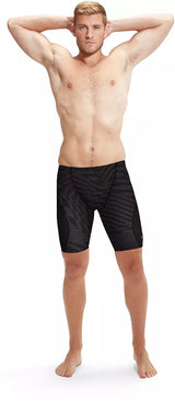 Speedo Men's Eco Printed Slice Jammer Deep Storm 8004122