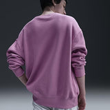 Nike Sportswear Phoenix Fleece Oversized Crewneck Sweatshirt Beyond Pink/Sail- DQ5733HO24