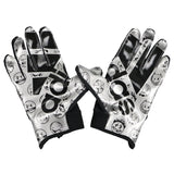 Adidas Freak 5 Padded Football Receiver Gloves Black/Silver