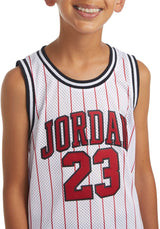 Jordan Kids’ Printed 23 Jersey White 95C655