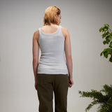 Alpine Design Women’s Peak Ribbed Tank Top Light Gray Heather ADW24103H