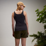 Alpine Design Women’s Peak Ribbed Tank Top Washed Midnight Black ADW24103