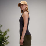 Alpine Design Women’s Peak Ribbed Tank Top Washed Midnight Black ADW24103