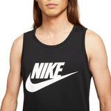 Nike Men’s Sportswear Icon Futura Tank Top Black/White AR4991